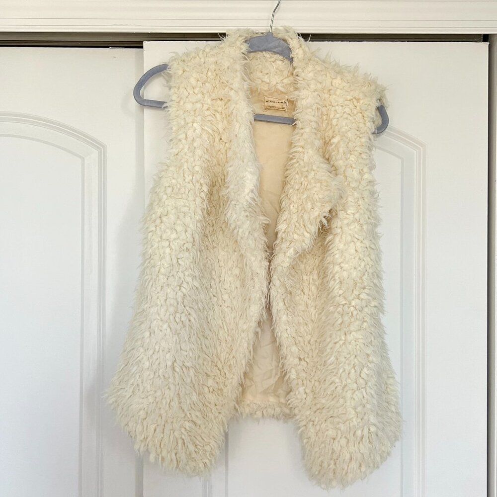 Melrose and Market Faux Shearling Vest